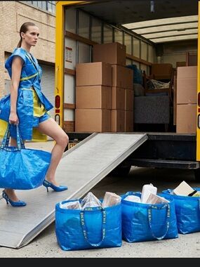 IKEA Frakta Bags, Brand new with tags. 4 bags included